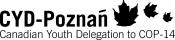 Canadian Youth Delegation to Poznan