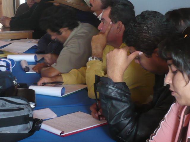 2008, Seminario DDHH Consejos Comunales, Merida, 26 julio. Provea