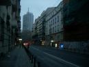 empty street on...