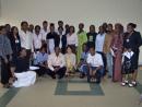 Participants at the young women and MDGs, a side event during ICASA 2005, Abuja Nigeria
