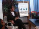 Jovenes exponen...
