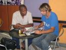 Together with the head of radio BBC East Africa