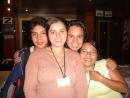 Fanny junto a los...