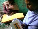 Women making...