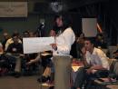 Roxanne reads her topic
