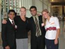 Vishal, Carol, Rohit and Stacey