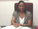 COORDINATOR FOR THE URBAN RENEWAL PROGRAMME IN NEW  PROVIDENCE, MS. ELLA LEWIS