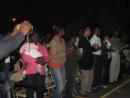 An evening of community togetherness at the North Eastern Pastors' Alliance Pre-Christmas celebration - at Georgiana K. Symonette Park - East Shirley St., December 06, 2008. [From Left to Right]: Ms. Ella Lewis; Coordinator of the Urban Renewal Program - 