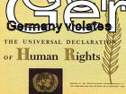 Human Rights Violation In Germany/The Victims of Germany