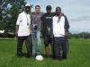 Yassir (Morocco-Canada) with young leaders from Senegal, Ghana and Ethiopia