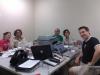 Samar with the TakingITGlobal Team 