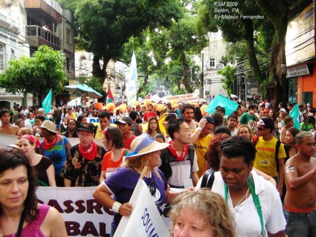 Caminha da Paz - Abertura do FSM 2009