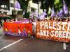 Marcha Mundial de Mulheres na Caminhada da Paz