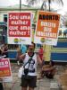 Aborto discutido na Caminhada da Paz - Um outro feminismo é possível?