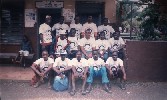 5 coordination team members and youths at Princes Christian Maternity Hospital