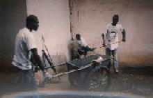 Cleaning exercise at Connaught Hospital