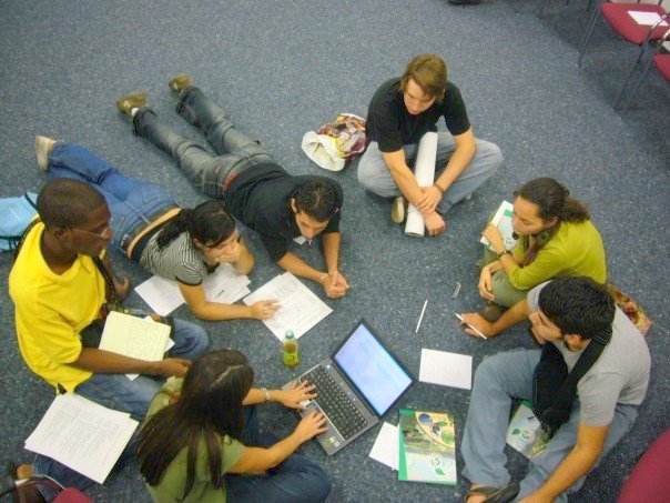 Reuniones durante la Conferencia Mundial de los Jovenes del PNUMA, Leverkusen 2007