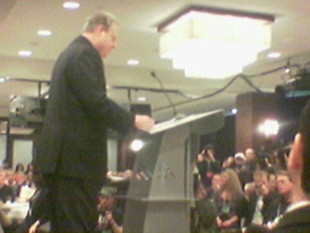 Nobel Prize and US former Vice-Président, Mr Al Gore
