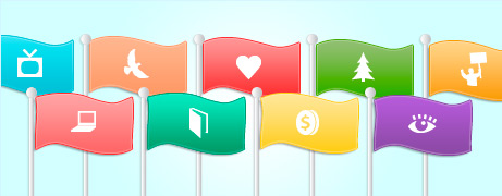 Global Issue Flags